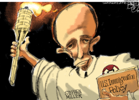 STEPHEN MILLER by Pat Bagley