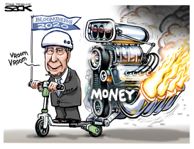 BLOOMBERG RUNNING by Steve Sack