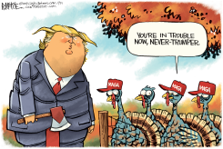 TRUMP TURKEY by Rick McKee