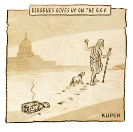 DIOGENES by Peter Kuper