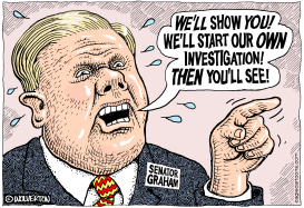 LINDSEY GRAHAM LAUNCHES BIDEN INVESTIGATON by Monte Wolverton