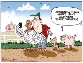 THANKSGIVING by Bob Englehart