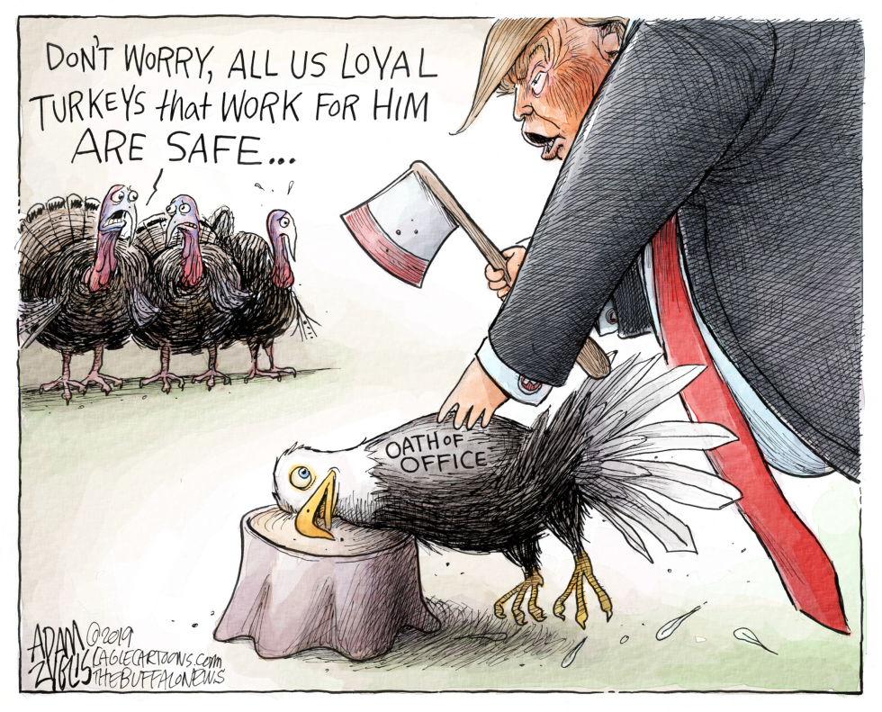  OATH OF OFFICE by Adam Zyglis