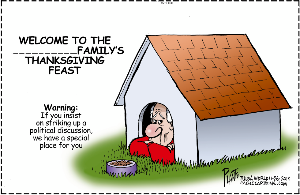  THANKSGIVING WARNING by Bruce Plante