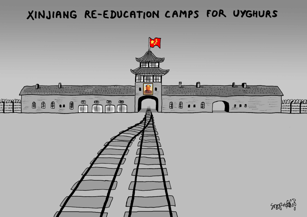  PRISONS FOR UYGHURS by Stephane Peray