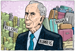 BLOOMBERG BILLIONS AND BAGGAGE by Monte Wolverton