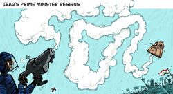 IRAQ’S PRIME MINISTER RESIGNS by Emad Hajjaj