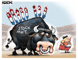 TRADE BULL by Steve Sack