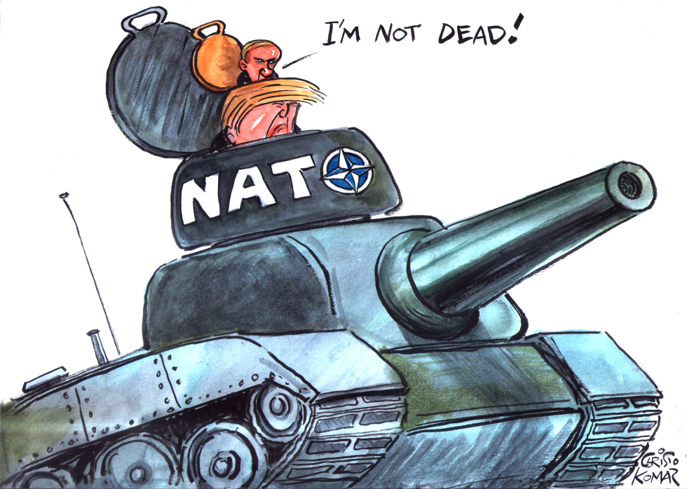  NATO BRAIN DEAD by Christo Komarnitski