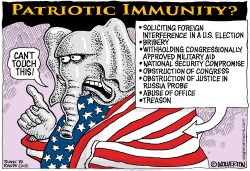 GOP PATRIOTIC IMMUNITY by Monte Wolverton