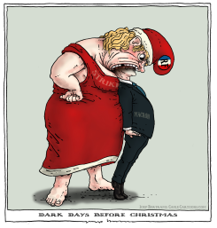 DARK DAYS BEFORE CHRISTMAS by Joep Bertrams