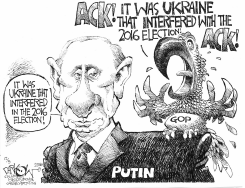 GOP PARROTING PUTIN by John Darkow