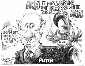 GOP PARROTING PUTIN by John Darkow