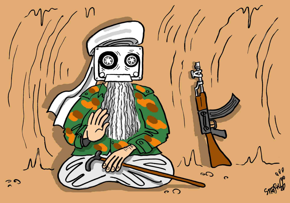  BIN LADEN IS BACK-2 by Stephane Peray