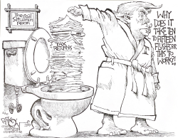 TOILET WATER GATE by John Darkow