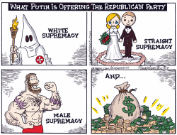 PUTIN INFLUENCES GOP by Bob Englehart