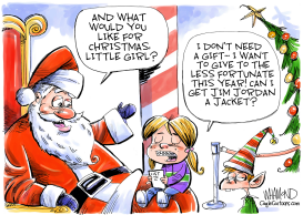 A JIM JORDAN CHRISTMAS by Dave Whamond