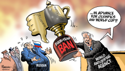 WADA CUP TO RUSSIA by Paresh Nath