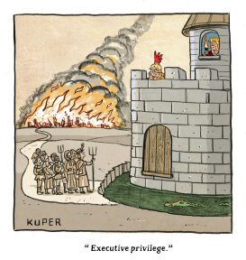 EXECUTIVE PRIVILEGE by Peter Kuper