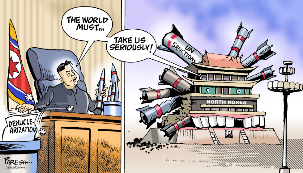  NORTH KOREA THREATS by Paresh Nath