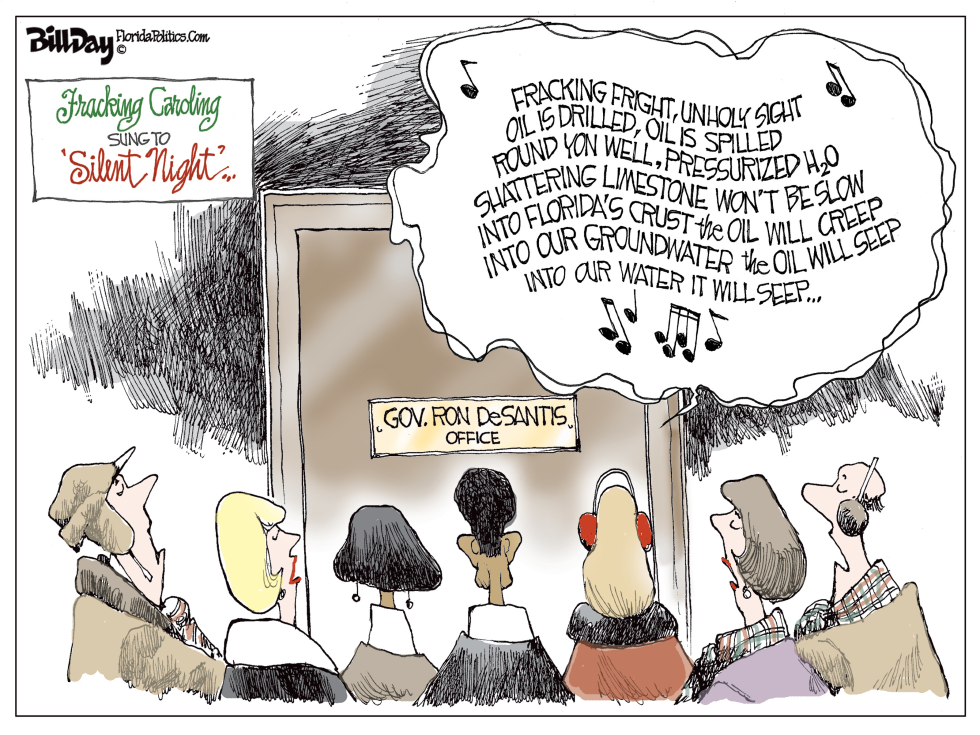  FRACKING CAROLING FLORIDA by Bill Day