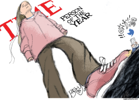 GRETA by Pat Bagley