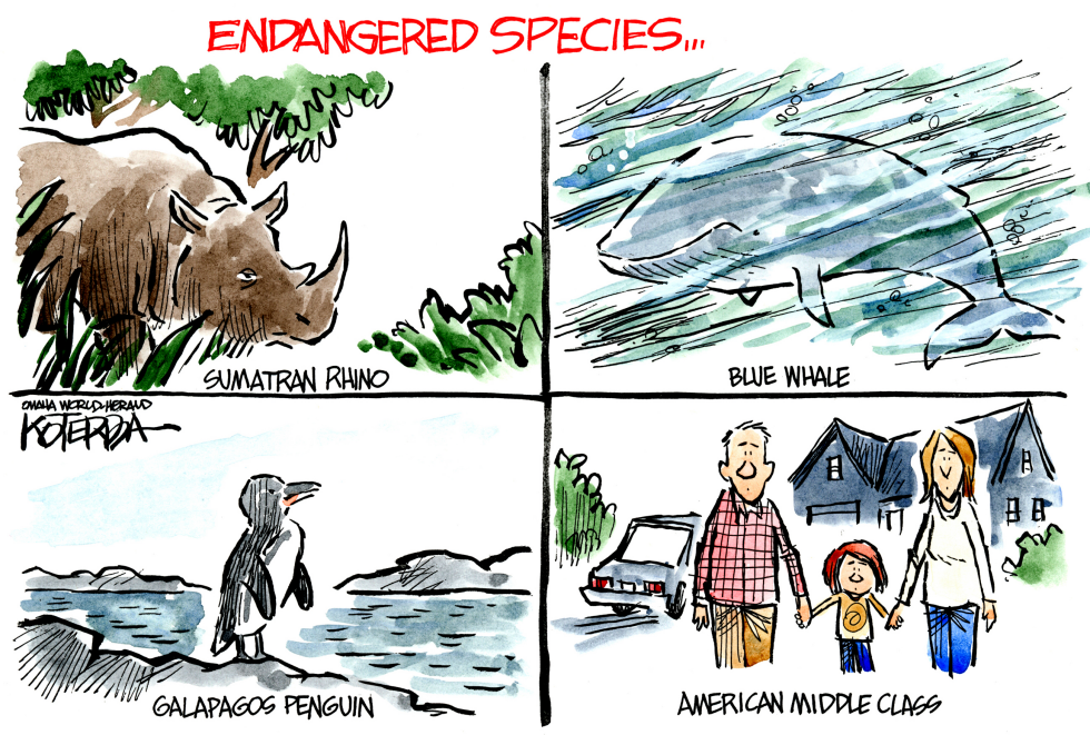  ENDANGERED SPECIES by Jeff Koterba