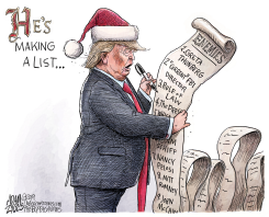 THE LIST by Adam Zyglis