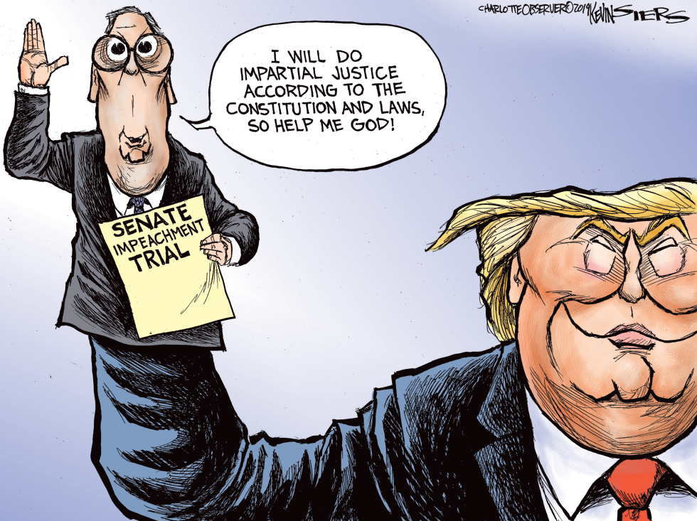  SENATE IMPEACHMENT TRIAL by Kevin Siers