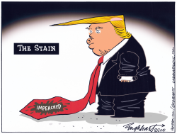 IMPEACHMENT STAIN by Bob Englehart