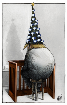 CHRISTMAS IMPEACHMENT by Angel Boligan