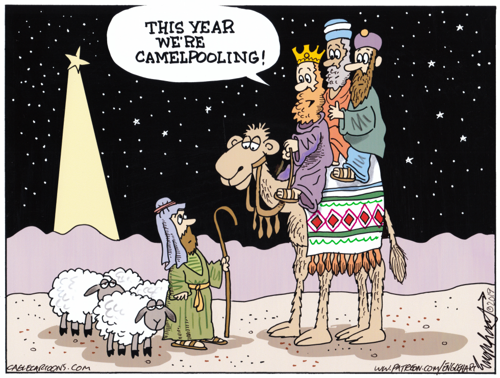  CAMELPOOL by Bob Englehart