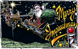 MERRY IMPEACHMAS by Milt Priggee