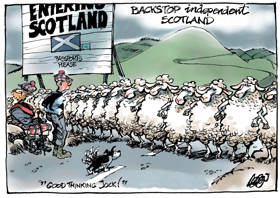  SCOTLAND BREXIT BACKSTOP by Jos Collignon