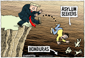 DUMPING ASYLUM SEEKERS IN HONDURAS by Monte Wolverton