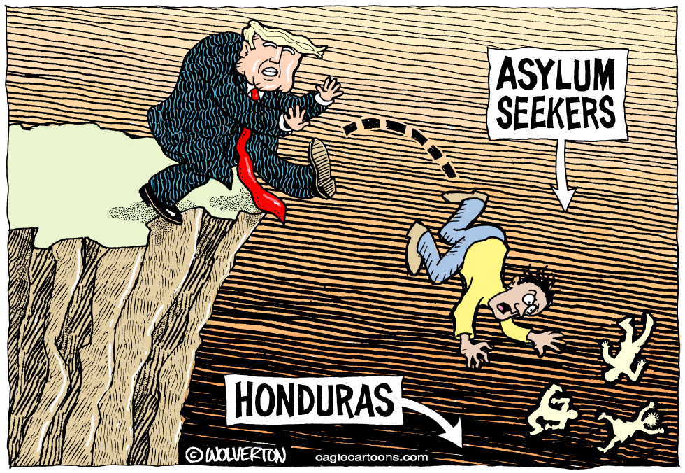  DUMPING ASYLUM SEEKERS IN HONDURAS by Monte Wolverton