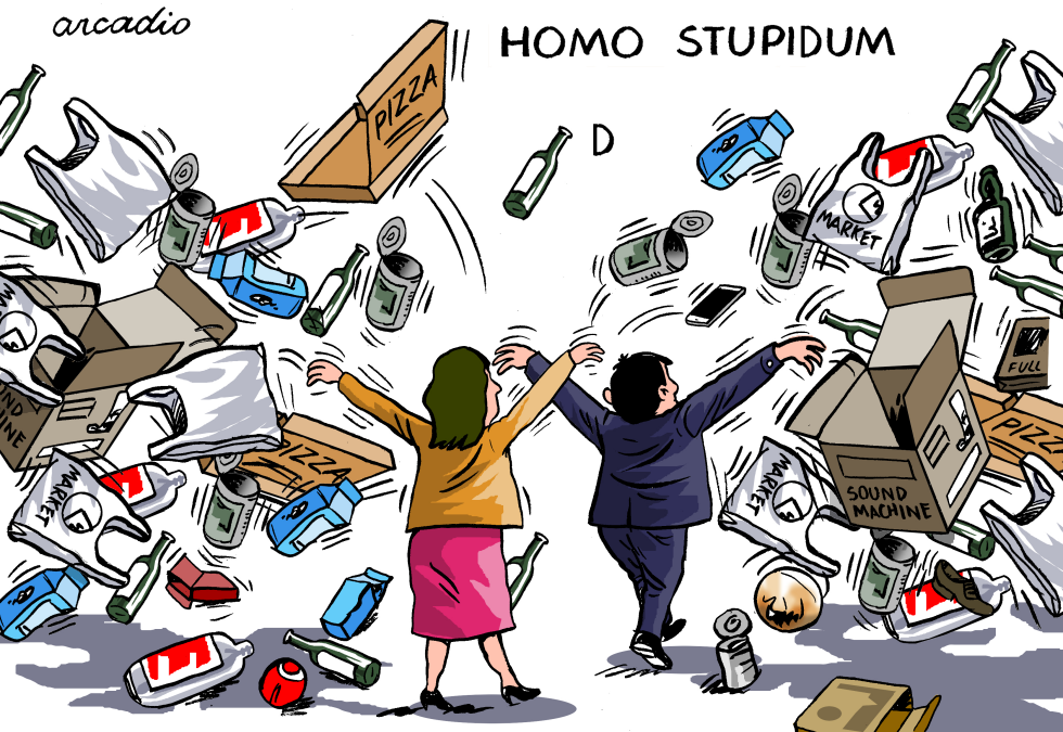  HOMO STUPIDUM by Arcadio Esquivel