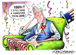 NEW YEAR 2020 HANGOVER by Dave Granlund