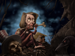 PELOSI TRUMP by Sean Delonas