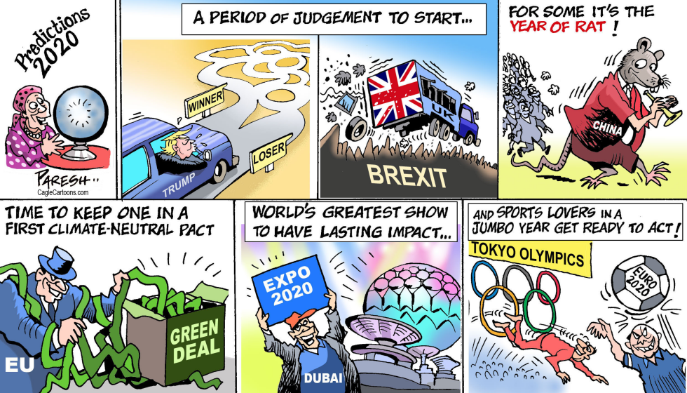  PREDICTIONS ON 2020 by Paresh Nath