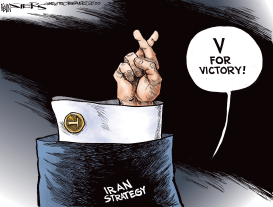 TRUMP'S IRAN STRATEGY by Kevin Siers