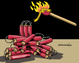 SPARK OVER DYNAMITE by Arcadio Esquivel