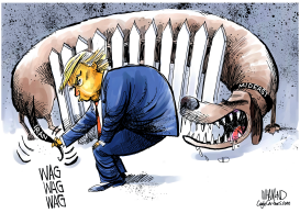 WAGGING THE DOG by Dave Whamond