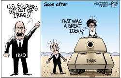 IRAN VS IRAQ by Bruce Plante