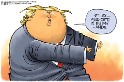 TRUMP HANDS by Rick McKee