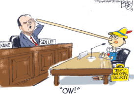 MIKE LEE POKED by Pat Bagley