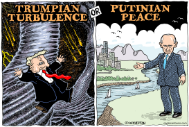 TRUMPIAN TURBULENCE by Monte Wolverton