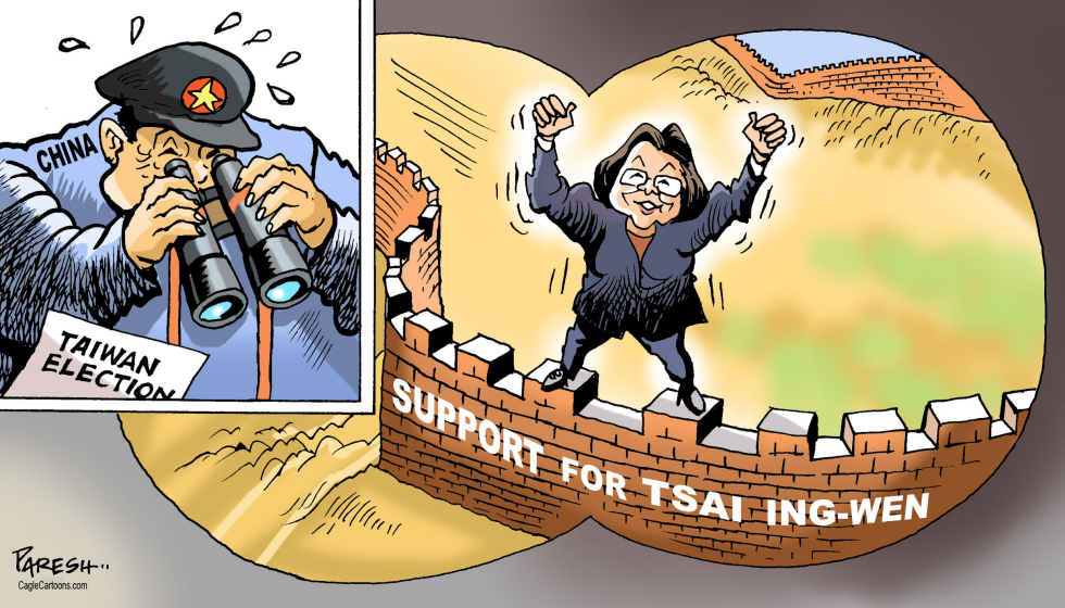  TAIWAN ELECTION by Paresh Nath