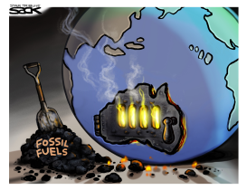 AUSTRALIA FIRES by Steve Sack