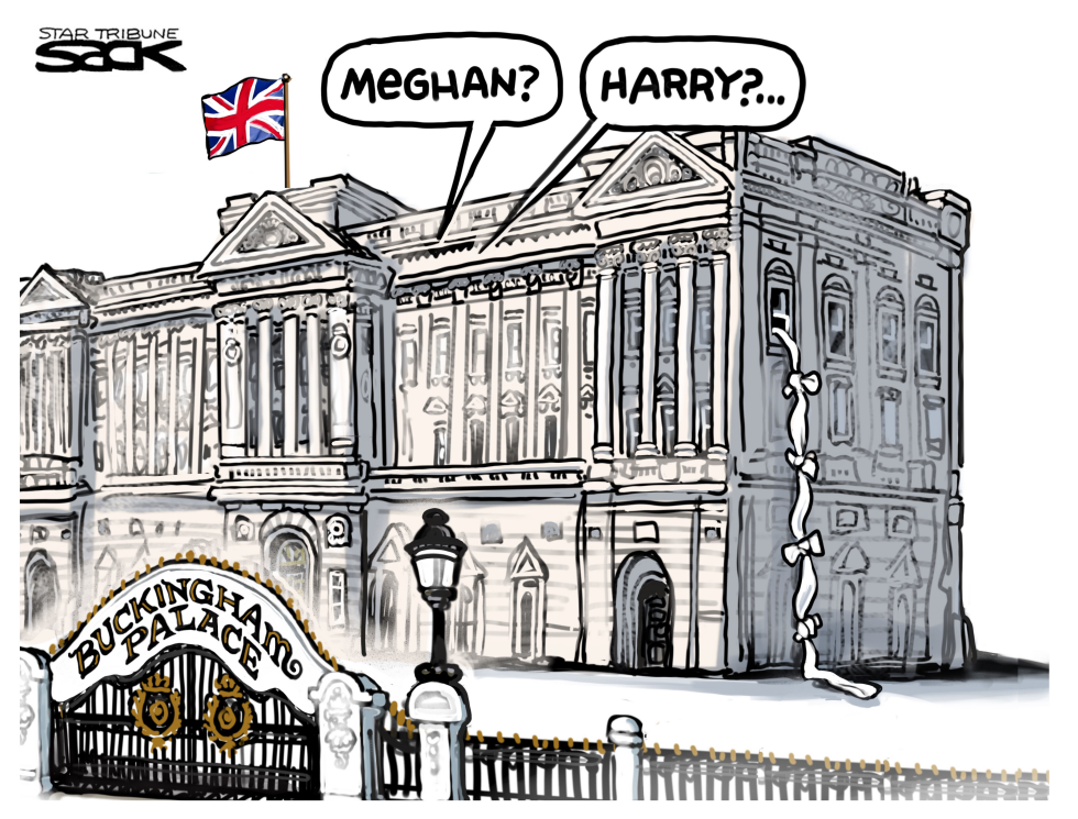  MEGHAN AND HARRY by Steve Sack